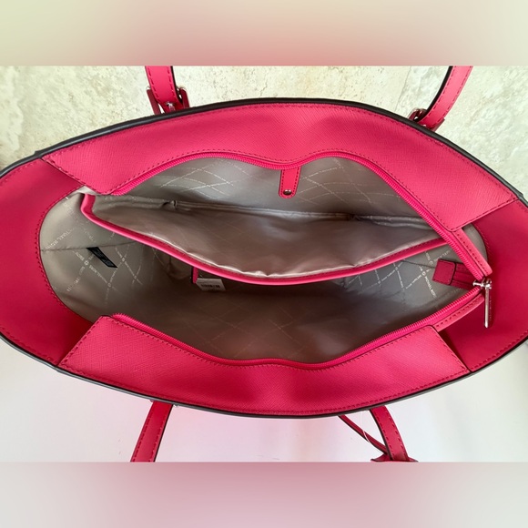 Michael Kors Voyager LG Multifunction Tote Shoulder Bag Hibiscus - Picture 10 of 14